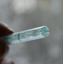 Load image into Gallery viewer, Vanadium Beryl / Emerald Crystal - Terminated + Etched - 7.4+ Grams - *NEW FIND 2025* - Nasarawa, Nigeria