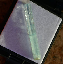 Load image into Gallery viewer, Vanadium Beryl / Emerald Crystal - Terminated + Etched - 7.4+ Grams - *NEW FIND 2025* - Nasarawa, Nigeria