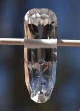 Load image into Gallery viewer, World Class Fluorite-Included-Quartz Gemstone Pendant - 38.3 ct.  -  Designed and Made by Scott Maier in Vermont