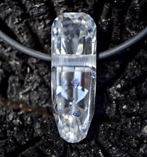 Load image into Gallery viewer, World Class Fluorite-Included-Quartz Gemstone Pendant - 38.3 ct.  -  Designed and Made by Scott Maier in Vermont