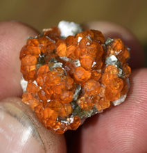 Load image into Gallery viewer, Spessartine Garnet and Biotite Mica Combo Thumbnail - Wushan Mine, Tongbei, China -