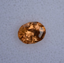 Load image into Gallery viewer, Jeffrey Mine Hessonite Garnet Gemstone - Quebec, Canada 1.69 ct. - Custom Design by Scott Maier