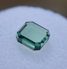 Load image into Gallery viewer, Incredibly Unique Cubic Tablet of Chrome Kornerupine - TOP Clarity, Trichroism, and LARGE size - Perfect Cutting in Vermont by Scott Maier