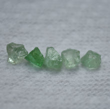 Load image into Gallery viewer, Vanadium Kornerupine Facet Rough - Good Clean Pieces - VERY Rare Treat - 5 Pieces - 11.98 ct.