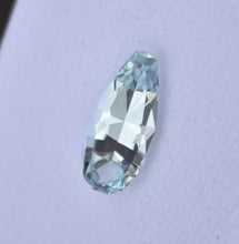Load image into Gallery viewer, MAINE Aquamarine from Aldrich Prospect, Stoneham, Maine - Faceted by Scott Maier - 2.69 ct.