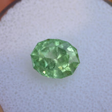 Load image into Gallery viewer, XXL Vanadium Kornerupine Gem - WORLD CLASS Custom Modern Oval - Rich Green - 3.74 ct!