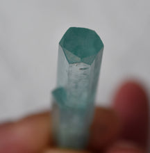 Load image into Gallery viewer, Vanadium Beryl / Emerald Crystal Specimen - Terminated WITH a Sidecar Crystal - *2025 Find* - 9.52 Grams