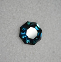 Load image into Gallery viewer, Australian Sapphire - Custom Octagon with Deep Teal and Blue - Tons of Brilliance - Fair Trade - 1. 43 ct.