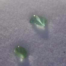 Load image into Gallery viewer, Cats Eye Vanadium Kornerupine Gemstone Set - Rectangle and Oval - Strong Rays - 1.37 ctw.