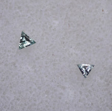 Load image into Gallery viewer, Triangle Melee Chrome Kornerupine - Excellent Performance (Unmatched Pair) - 0.105 ctw