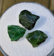 Load image into Gallery viewer, Chrome Tourmaline Facet Rough - Good Color + Clarity - Tanzania