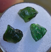 Load image into Gallery viewer, Chrome Tourmaline Facet Rough - Good Color + Clarity - Tanzania