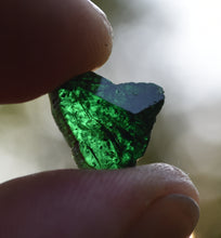 Load image into Gallery viewer, Vivid Chrome Green Tourmaline Crystal Termination - 1.25 grams