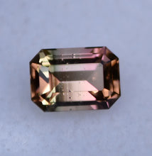 Load image into Gallery viewer, Tropical Polychrome Tourmaline Gemstone from Calabar, Nigeria - 1.02 ct. - Cut by Scott Maier in Vermont, USA