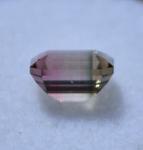 Load image into Gallery viewer, Tropical Polychrome Tourmaline Gemstone from Calabar, Nigeria - 1.02 ct. - Cut by Scott Maier in Vermont, USA
