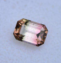 Load image into Gallery viewer, Tropical Polychrome Tourmaline Gemstone from Calabar, Nigeria - 1.02 ct. - Cut by Scott Maier in Vermont, USA