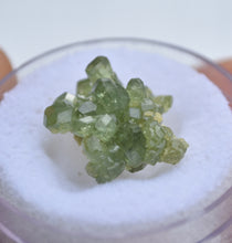 Load image into Gallery viewer, Apple Green Demantoid Garnet Cluster - Outstanding Crystal Form in a Large Thumbnail Size - 2.75 grams