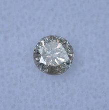 Load image into Gallery viewer, Salt and Pepper Diamond - 0.48 ct.; 4.85 mm Round