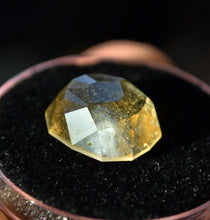 Load image into Gallery viewer, 12.48 ct. Yellow Grossular Garnet Rose-Cut Gemstone - Cut by:  Scott Maier - Magnificent Statement Gem