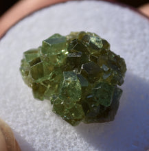 Load image into Gallery viewer, Demantoid Garnet Cluster Specimen - Madagascar - Perfect for Collection or Jewelry - 3.57 grams