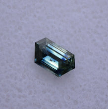 Load image into Gallery viewer, Heated Australian Sapphire - 0.76 ct. - Buttery Light Yellow, with Royal Blue Hexagonal Color Phantom