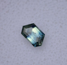 Load image into Gallery viewer, Heated Australian Sapphire - 0.76 ct. - Buttery Light Yellow, with Royal Blue Hexagonal Color Phantom