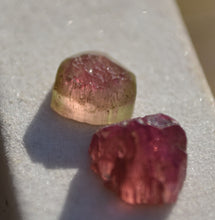 Load image into Gallery viewer, Himalaya Mine Tourmaline Crystal Tops - Unique Crystallization, Classic colors - 8.87 ctw.