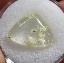 Load image into Gallery viewer, TOP SHELF Hyalite Opal Cabochon - Intensely UV reactive - 5.15 ct.