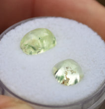 Load image into Gallery viewer, Daylight Fluorescent Hyalite Opal Cabochon Gems - Intense Color, and UV Reactive! - 2.84 ctw.