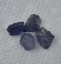 Load image into Gallery viewer, Iolite Facet Rough Parcel - Eye Clean - Dichroic - 11.74 ctw From Tanzania