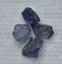 Load image into Gallery viewer, Iolite Facet Rough Parcel - Eye Clean - Dichroic - 11.74 ctw From Tanzania