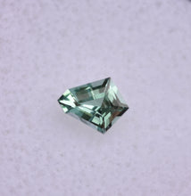 Load image into Gallery viewer, Bright, Teal-Facing Chrome Kornerupine Kite Shape - Eye Clean! 0.35 ct.