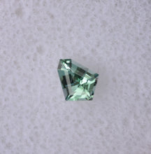 Load image into Gallery viewer, Bright, Teal-Facing Chrome Kornerupine Kite Shape - Eye Clean! 0.35 ct.