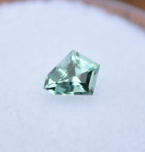 Load image into Gallery viewer, Bright, Teal-Facing Chrome Kornerupine Kite Shape - Eye Clean! 0.35 ct.