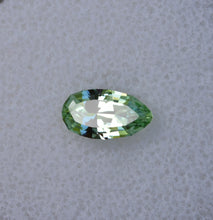 Load image into Gallery viewer, Elegant FLAWLESS Vanadium Kornerupine Custom Egg-Pear - 1.2 ct. - Cut by Scott Maier