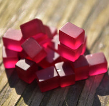 Load image into Gallery viewer, Synthetic Ruby Blocks - Produced at DJEVA in Switzerland - Avg. 7 ct. PRICED INDIVIDUALLY