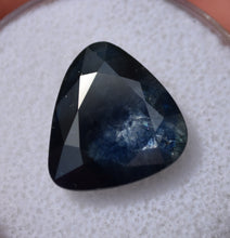 Load image into Gallery viewer, Trapiche Sapphire - Double Rose-Cut Faceted Gemstone - Royal Blue, with GREAT Trapiche Pattern - 13.72 ct.