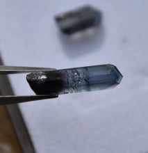 Load image into Gallery viewer, THREE Purple-Blue Liddicoatite Tourmaline Crystals from Madagascar - 1.12 grams