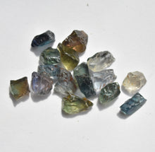 Load image into Gallery viewer, Umba Sapphire Facet Rough Parcel - Great Clarity - 21.08 ctw. - 16 pcs.