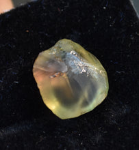 Load image into Gallery viewer, Glowing Bi-Color Tourmaline Facet Rough - Deep Peachy, and Lemon-Lime - 6.15 ct.