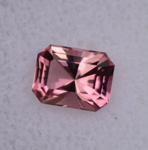 Load image into Gallery viewer, Brilliant Dichroic Tourmaline Gemstone from Brazil - Bubblegum Pink and Peach - 1.1 ct.