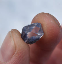 Load image into Gallery viewer, Quartz Trio - Beautiful Gem and Mineral-Included Quartz Crystal Points - Amethyst - Dumortierite - Hematite