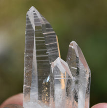 Load image into Gallery viewer, Water-Clear Quartz Crystal Cluster from Colombia - Muzo Crystallization Habit - 18.57 grams
