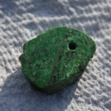 Load image into Gallery viewer, Maw Sit-Sit - Drilled Pendant - Carving / Cabbing Blank - Carve Your Own Fancy Jade!  7.2 grams