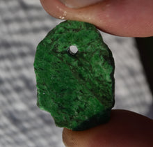 Load image into Gallery viewer, Maw Sit-Sit - Drilled Pendant - Carving / Cabbing Blank - Carve Your Own Fancy Jade!  7.2 grams