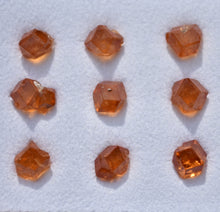Load image into Gallery viewer, Perfect Spessartine Garnets from Nigeria - Excellent Color and Clarity - Avg. 1.2 ct. ea.