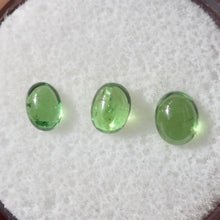 Load image into Gallery viewer, Tsavorite Garnet Cabochon Set (3) - 1.61 ctw.