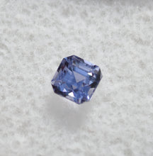 Load image into Gallery viewer, Purple Sapphire Accent Gem - Cut Corner Square - Royal Purple - 0.28 ct.