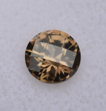 Load image into Gallery viewer, Dusty Pinkish Bronze Zircon Checker Top Brilliant Gemstone - 1.55 ct.