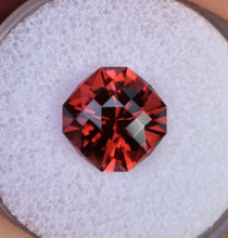 Load image into Gallery viewer, Malaya Garnet - LARGE Fiery-Red Custom Gem - 5.12 ct.